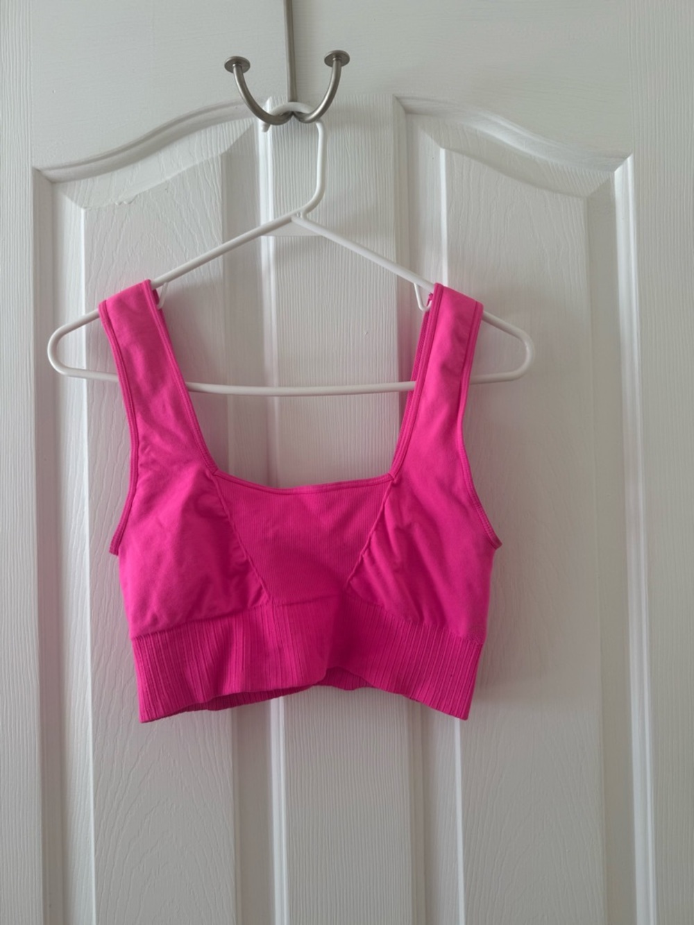 Hot Pink Free People Sports Bra - Picture 4 of 4